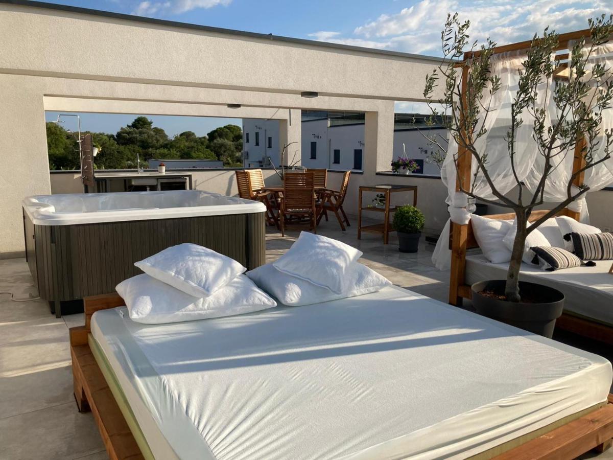 Appartamento Rooftop Spa Traù Esterno foto