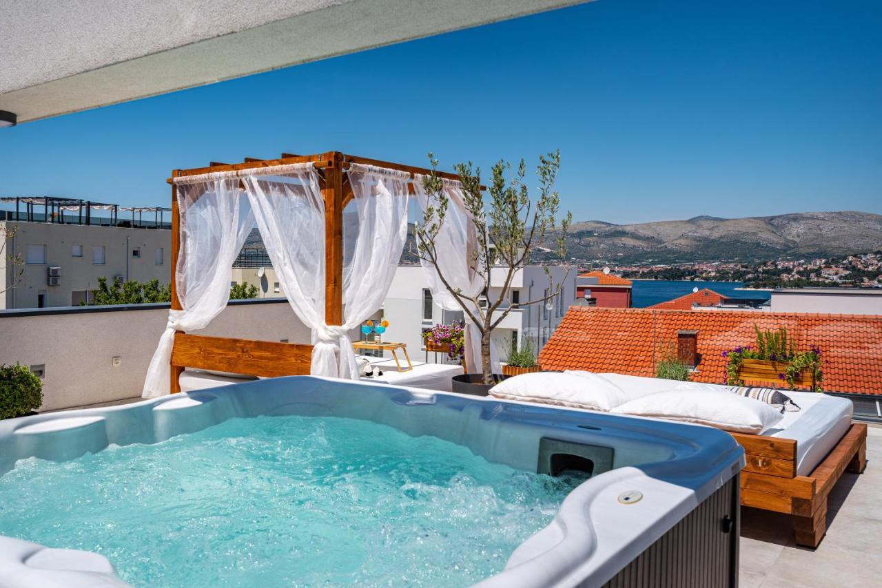 Appartamento Rooftop Spa Traù Esterno foto